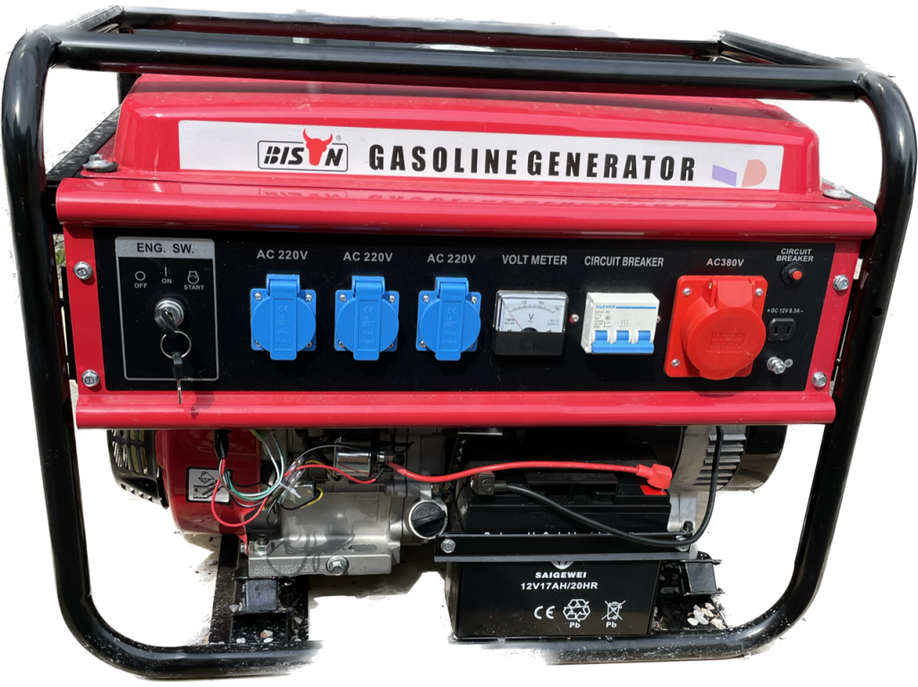 Benzínová elektrocentrála Bison 8kW