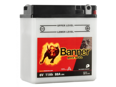 Banner Moto BIKE Bull 01214    6V 11Ah  6N11A-1B