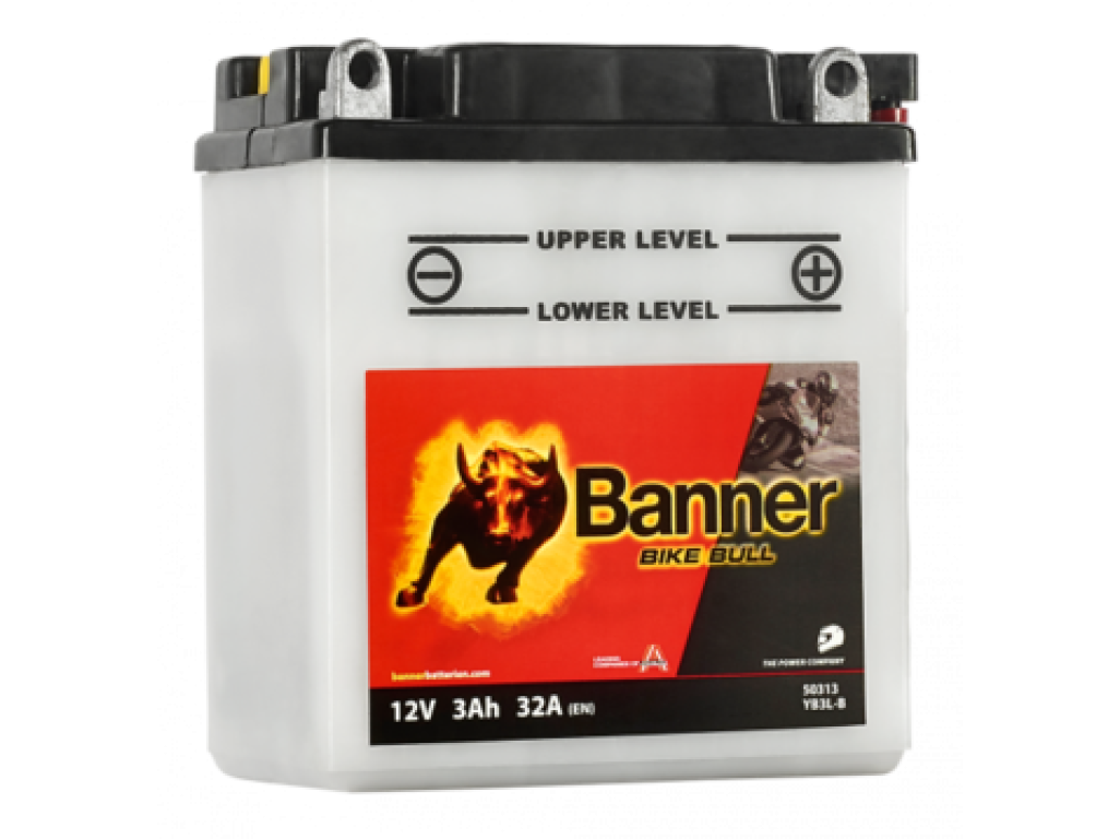 Banner Moto BIKE Bull 50313  12V   3Ah  YB3L-B