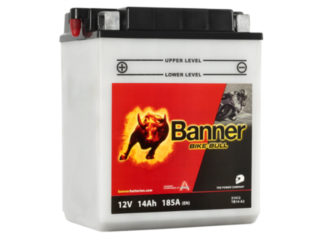 Banner Moto BIKE Bull 51412  12V 14Ah  YB14-A2
