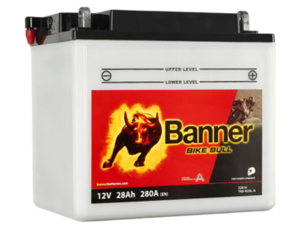 Banner Moto BIKE Bull 52816  12V 28Ah  Y60-N24L-A