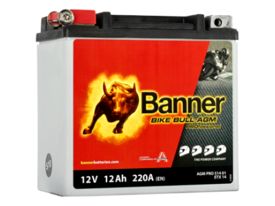Banner Moto BIKE Bull AGM prof. 51401