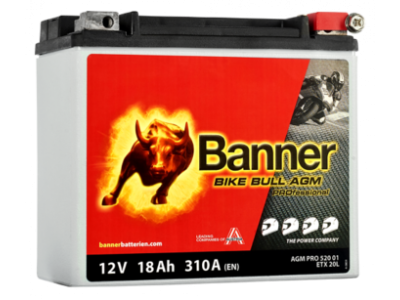 Banner Moto BIKE Bull AGM prof. 52001