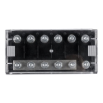 Victron Energy držák pro pojistky MEGA-fuse - 6ti cestný