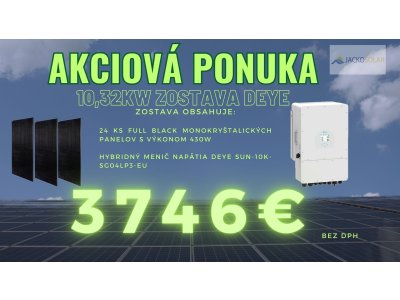 AKCIOVÁ zostava DEYE 10kw