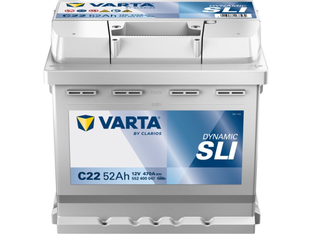 VARTA BLUE DYNAMIC 552400   52Ah